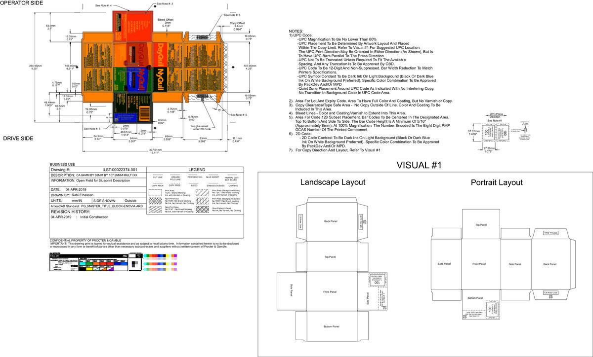 slide 4 of 8, Vicks DayQuil and NyQuil Combo Pack, Cold & Flu Medicine, Powerful Multi-Symptom Daytime and Nighttime Relief for Headache, Fever, Sore Throat, Minor Aches and Pains, and Cough, 60 Count, 40 DayQuil Liquicaps, 20 NyQuil Liquicaps, 60 ct