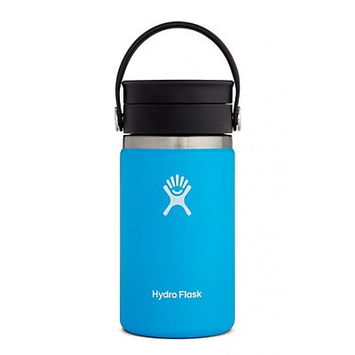 slide 1 of 1, Hydro Flask Wide Mouth Coffee with Flex Sip Lid, Pacific, 12 oz