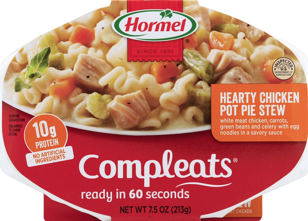 slide 1 of 6, Hormel Pot Pie Stew 7.5 oz, 7.5 oz