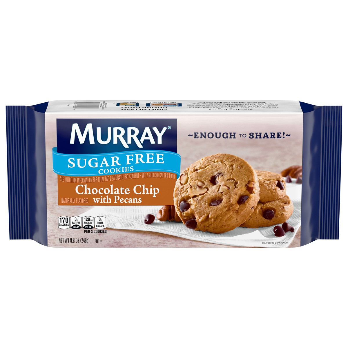 slide 1 of 5, Murray Sugar Free Chocolate Chip Cookies 1 8.8 oz, 8.8 oz