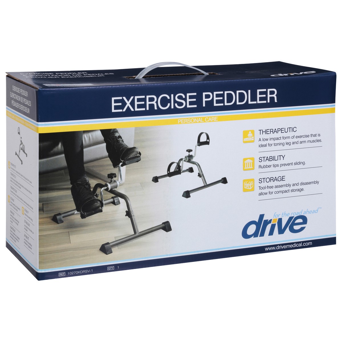 slide 3 of 9, Drive Exercise Peddler 1 ea, 1 ct