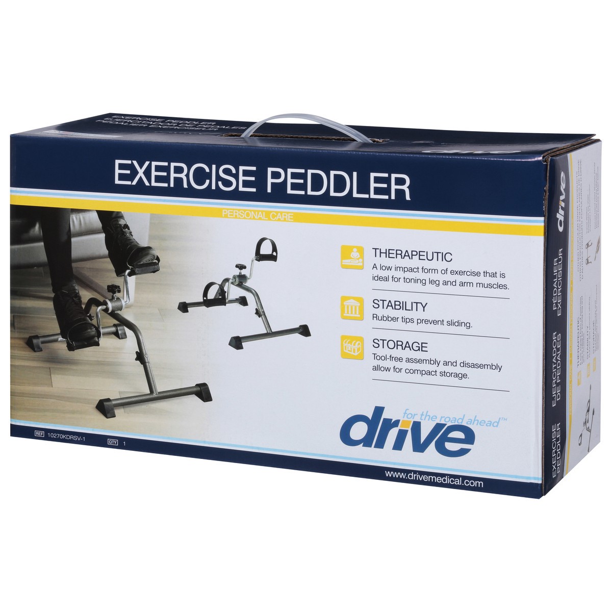slide 6 of 9, Drive Exercise Peddler 1 ea, 1 ct