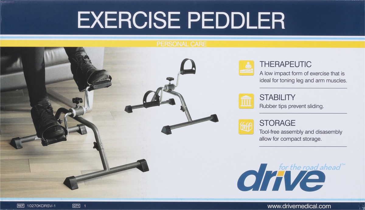 slide 7 of 9, Drive Exercise Peddler 1 ea, 1 ct