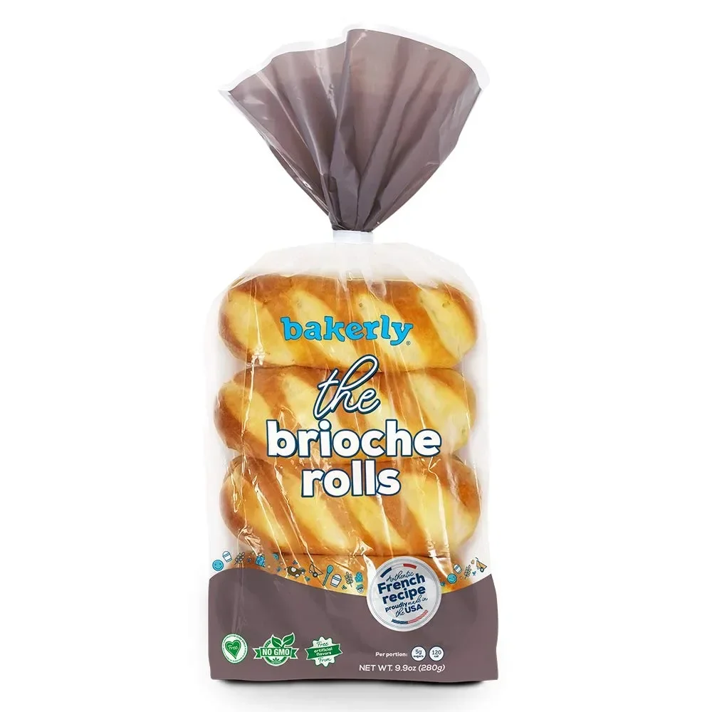 slide 1 of 1, Bakerly® the brioche rolls, 9.88 oz