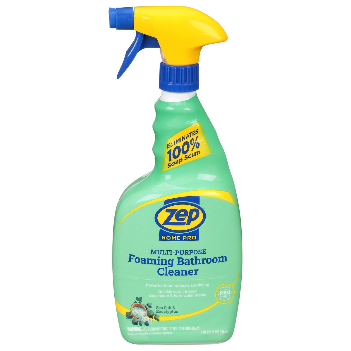 slide 1 of 9, Zep Multi Purpose Foaming Bathroom Cleaner 32 Ounces, 32 oz