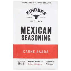 Kinder''s Mexican Carne Asada Seasoning Mix 1.0 oz