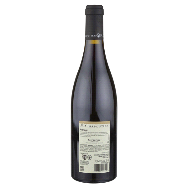 slide 3 of 5, M CHAPOUTIER M. Chapoutier Hermitage Monier de la Sizeranne, 750 ml