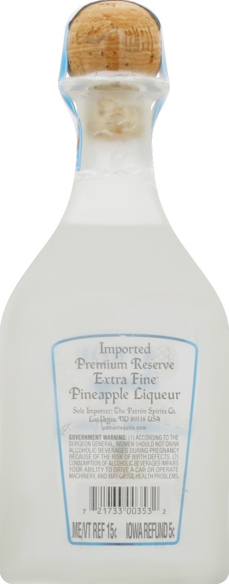 slide 3 of 6, Patrón Pineapple Liqueur 750 ml, 750 ml