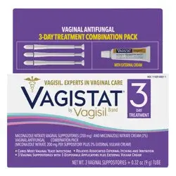 Vagistat Vagisil 3 Day Treatment Vaginal Antifungal 1 ea