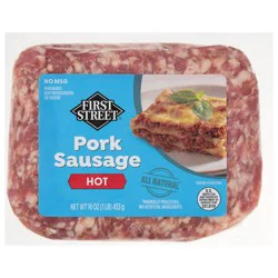 First Street Fs Hot Sausage
