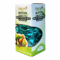 slide 1 of 1, Sincero Matcha Green Tea Milk Chocolate Almonds, 6.35 oz