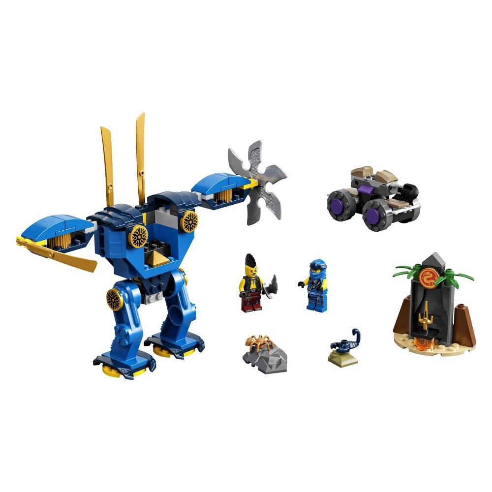 slide 2 of 7, LEGO NINJAGO Legacy Jay's Electro Mech Building Toy 71740, 106 ct