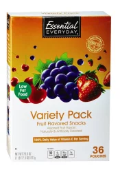 Essential Everyday Fruit Snack Variety Pack
