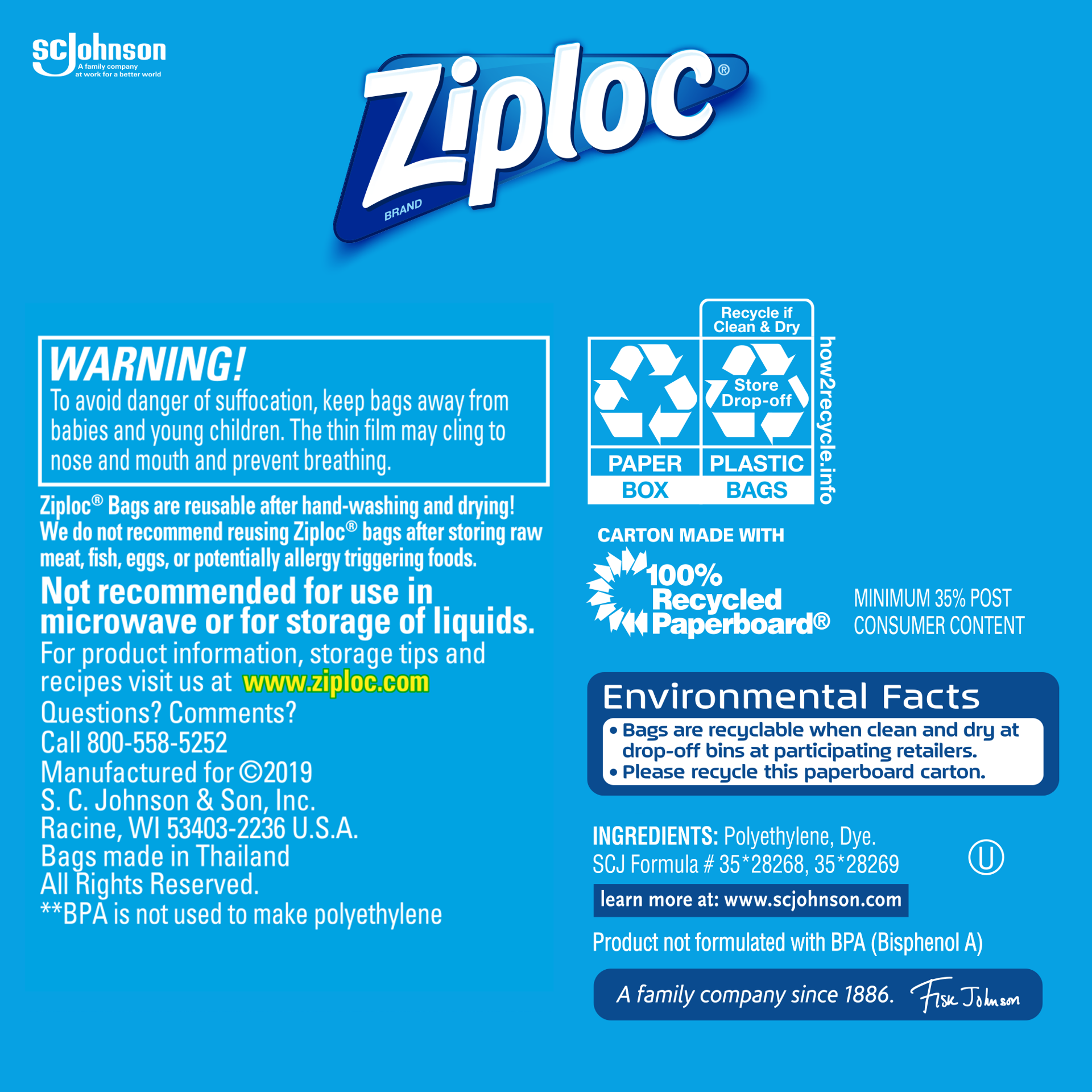slide 4 of 4, Ziploc Brand Sandwich Bags with Grip 'n Seal Technology, 30 Count, 30 ct