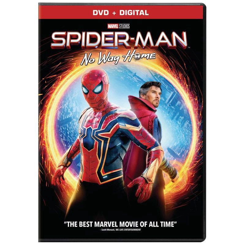 slide 1 of 1, Sony Pictures Spider-Man: No Way Home (DVD + Digital), 1 ct