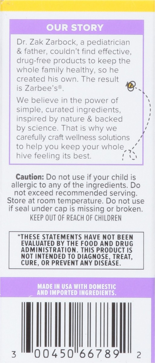 slide 9 of 9, Zarbee's Naturals Baby Immune Support Syrup 2 Fl. Oz, 2 fl oz