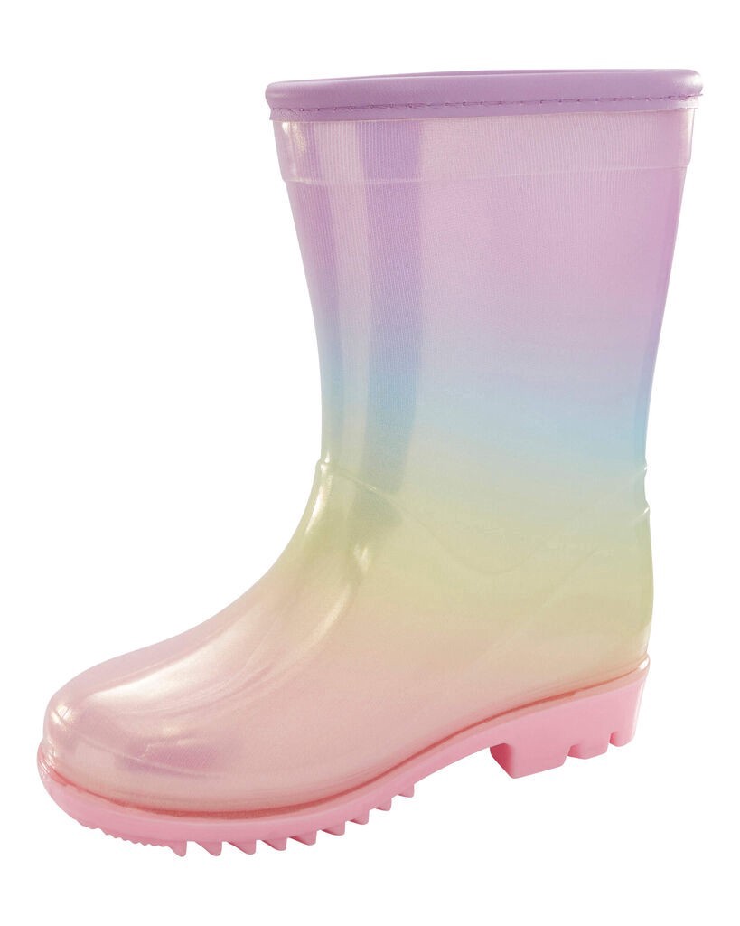 slide 6 of 6, Carter's Toddler Rainbow Rain Boots Multi 9, 1 ct