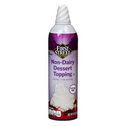 First Street Non-Dairy Whipped Topping