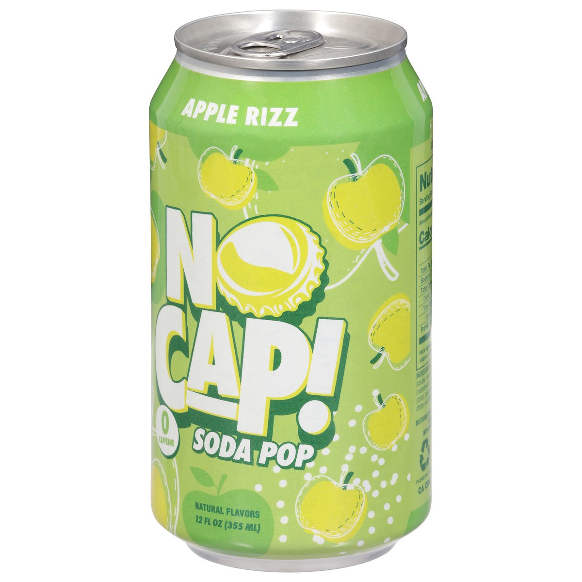 slide 2 of 4, No Cap Apple Rizz 12fz - 12 FZ, 12 fl oz