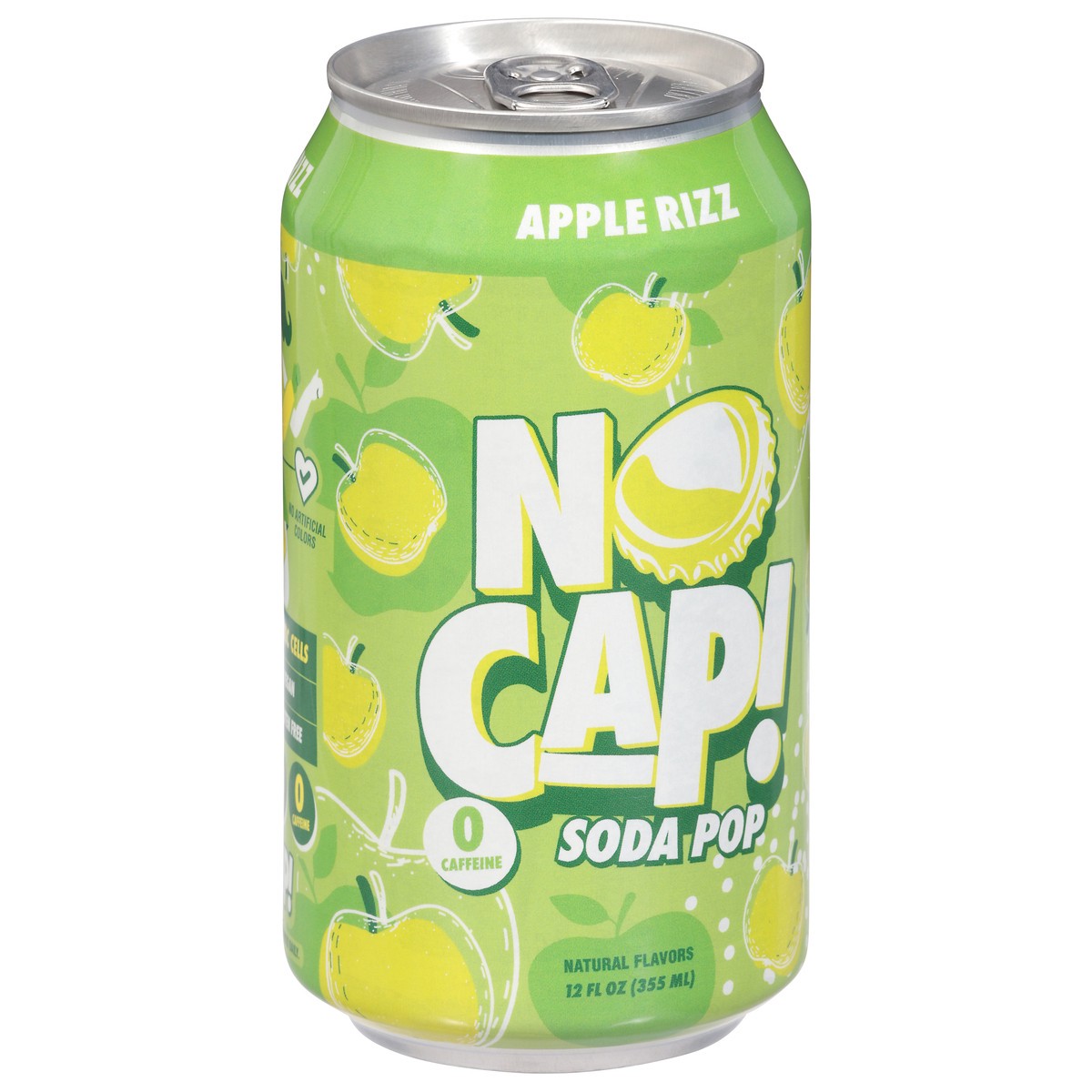 slide 3 of 4, No Cap Apple Rizz 12fz - 12 FZ, 12 fl oz