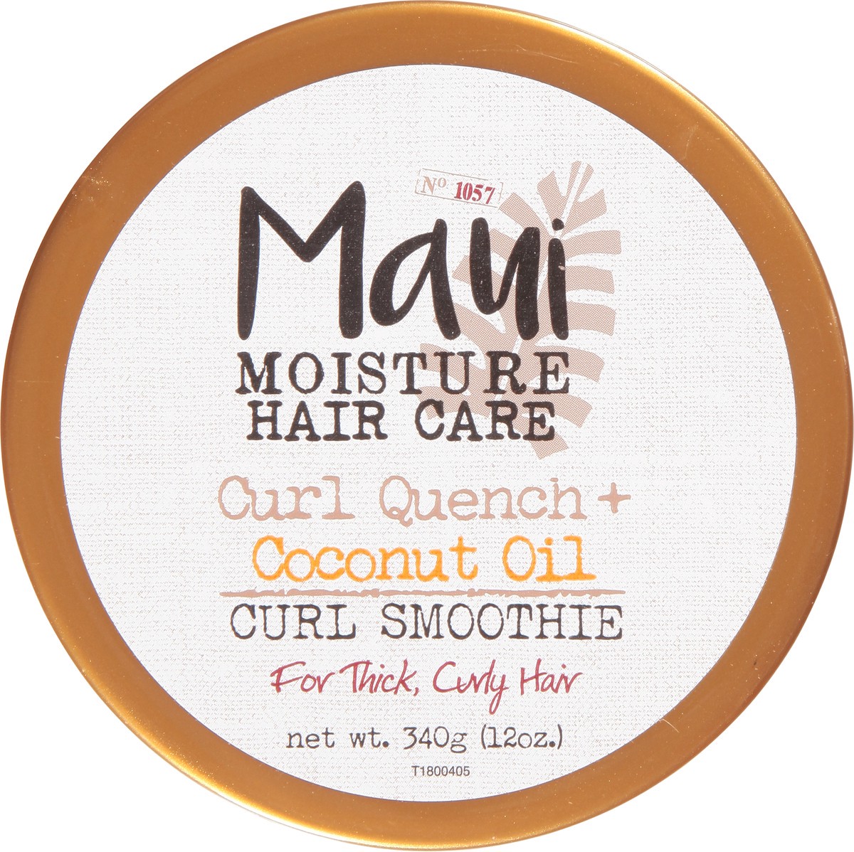 slide 6 of 9, Maui Moisture Coconut Oil Curl Quench Smoothie Curl Enhancer - 12oz, 12 oz