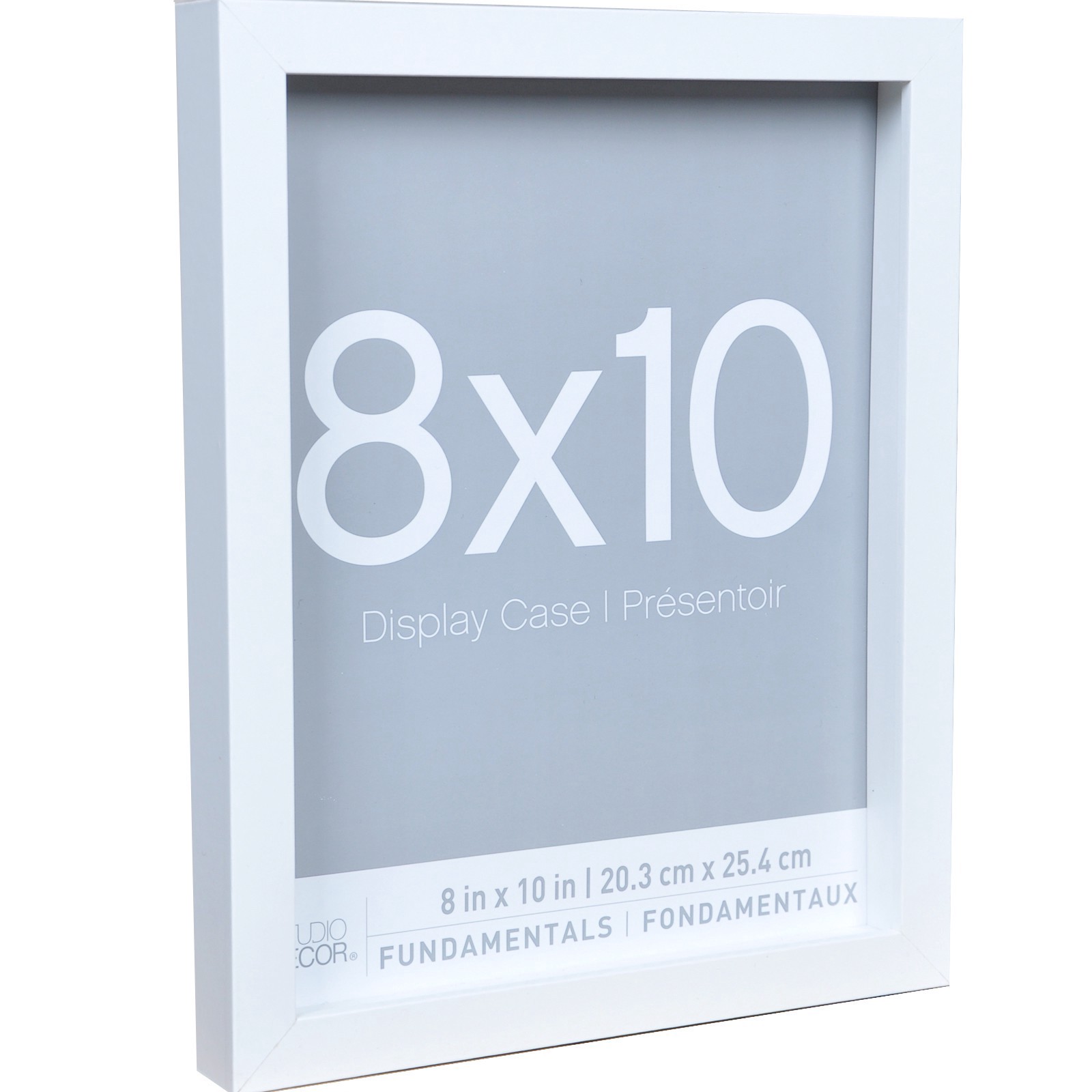 slide 5 of 5, 3 Pack Fundamentals 8" X 10" White Shadow Boxes By Studio Decor, 8 in x 10 in