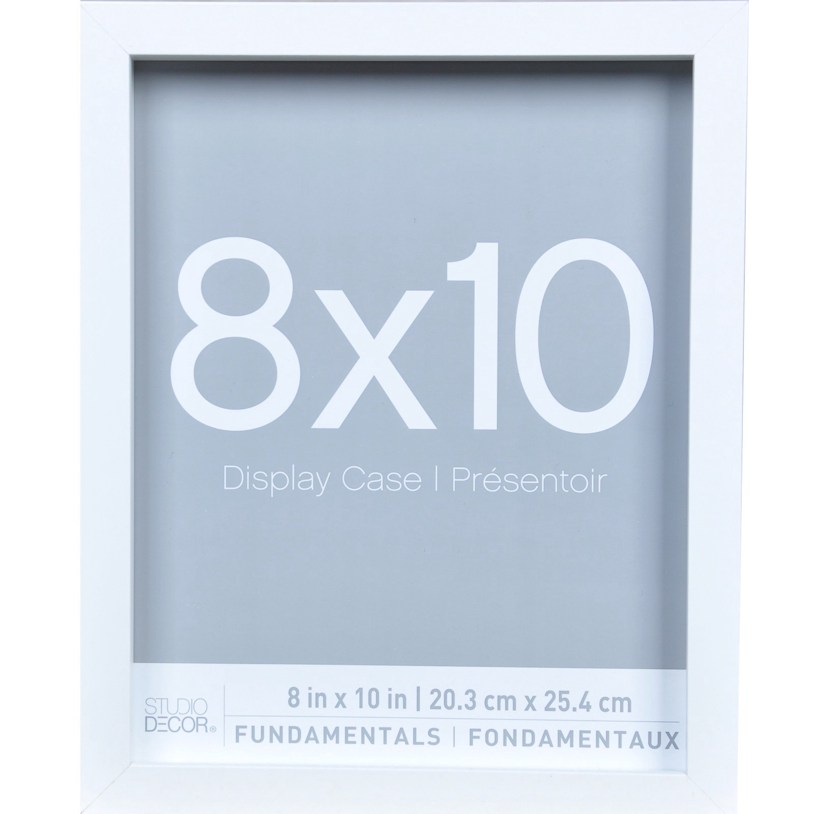 slide 3 of 5, 3 Pack Fundamentals 8" X 10" White Shadow Boxes By Studio Decor, 8 in x 10 in