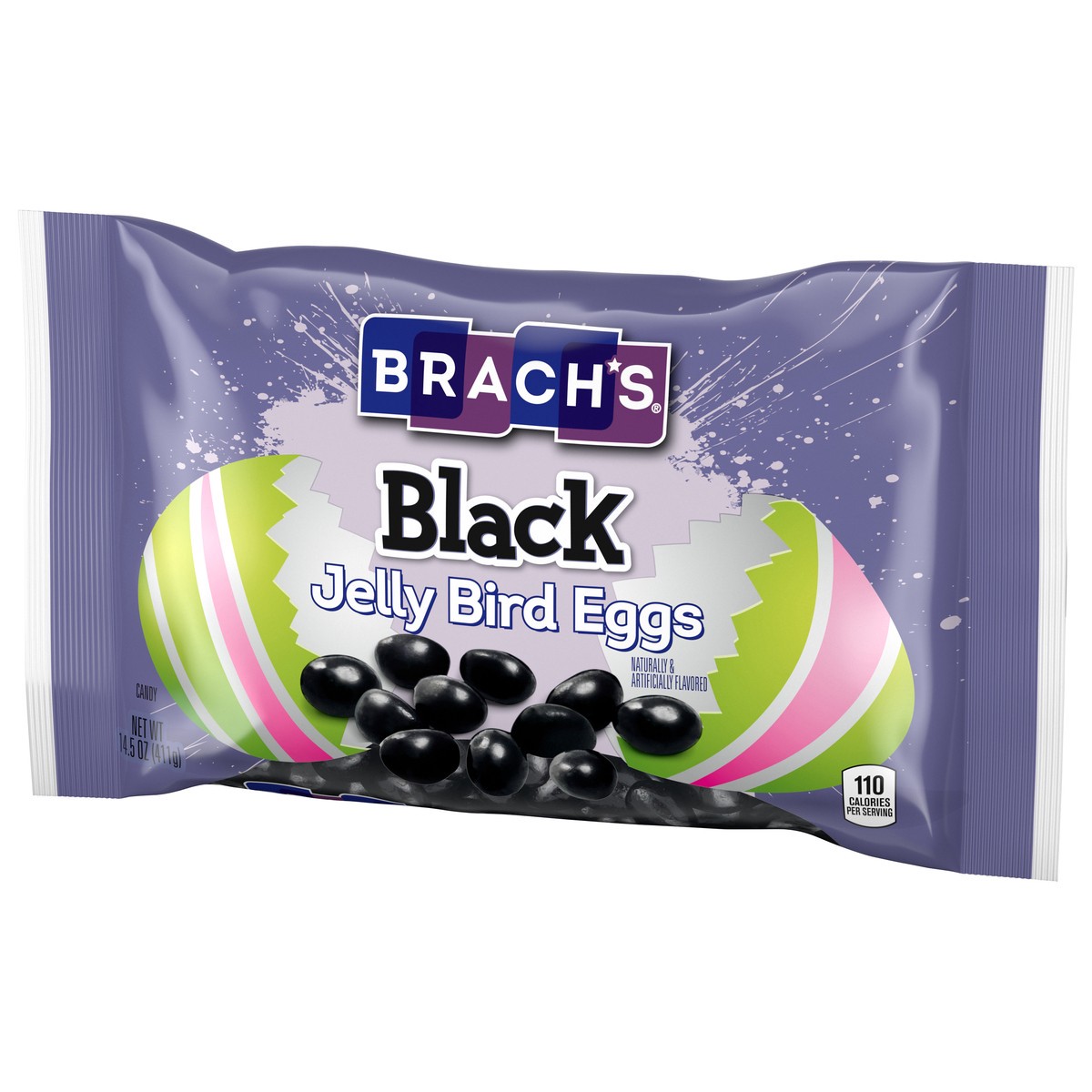 slide 4 of 13, BRACH'S 04130 155033 Black Jelly Bird Eggs LDB 3d 14.5oz No-PMT, 1 ct