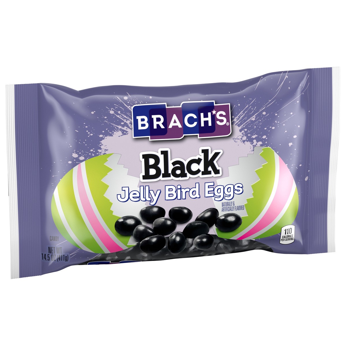 slide 13 of 13, BRACH'S 04130 155033 Black Jelly Bird Eggs LDB 3d 14.5oz No-PMT, 1 ct