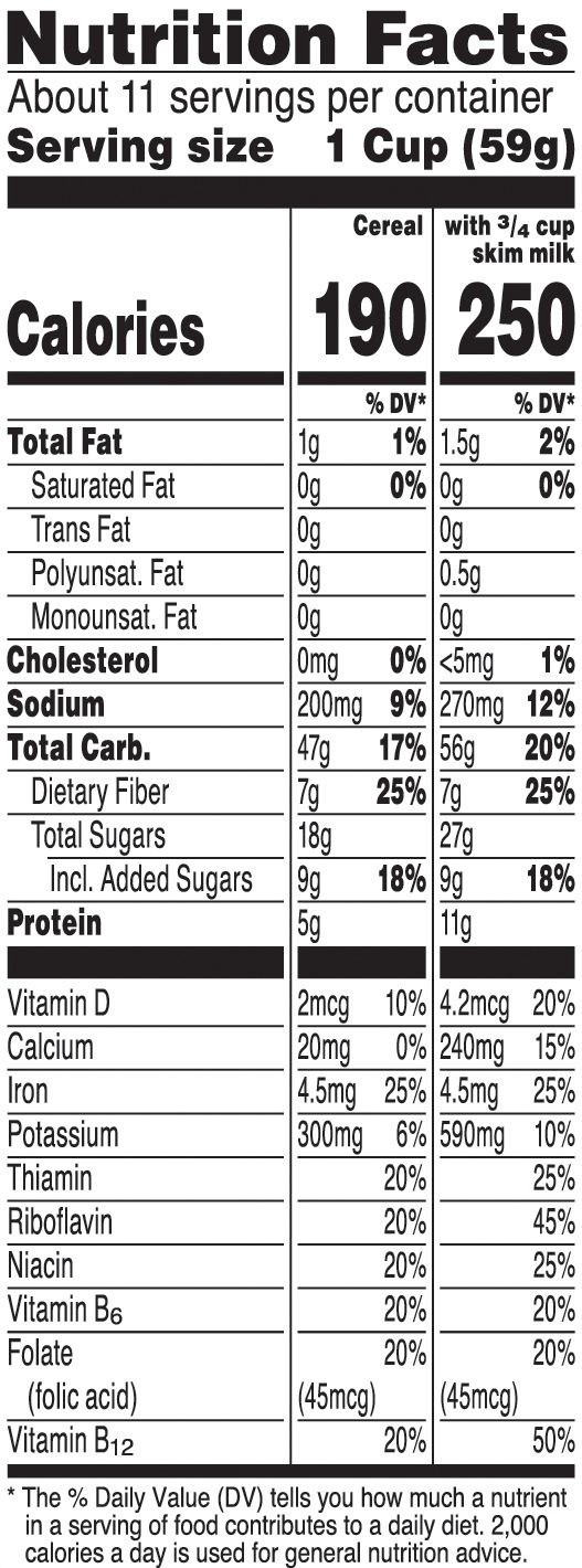 slide 6 of 7, Raisin Bran Cereal, 25.5 oz