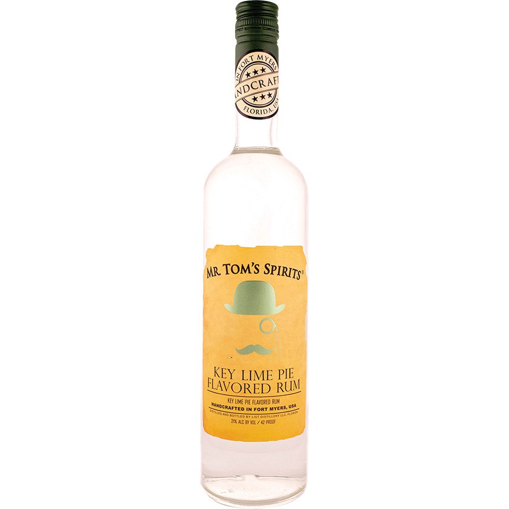slide 1 of 1, Mr. Tom's Spirits Key Lime Pie Rum, 750 ml