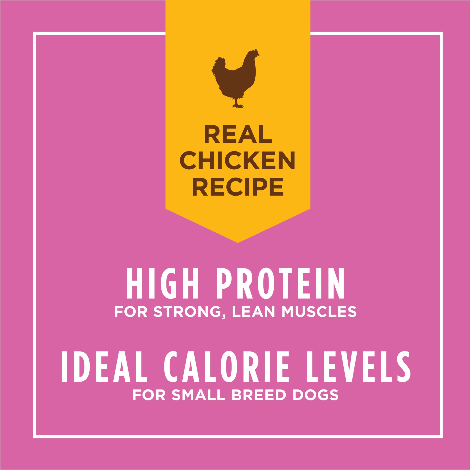 slide 5 of 9, Instinct Original Small Breed Chicken Wet Dog Food, 5.5 oz. Can, 0.34 lb