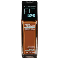 Fit me! Warm Coconut 356 Matte + Poreless Foundation with Clay 1 fl oz