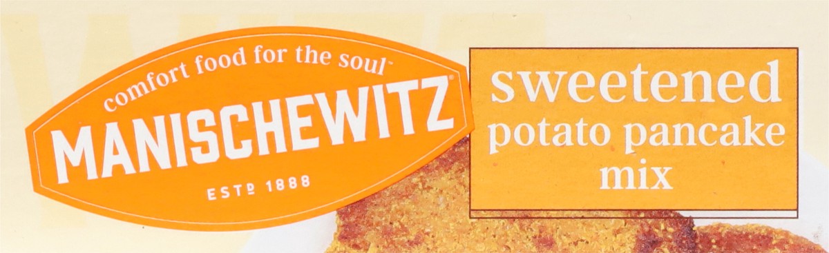 slide 2 of 9, Manischewitz Sweetened Potato Pancake Mix 6 oz, 6 oz