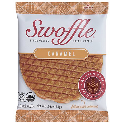 slide 1 of 1, Swoffle Caramel Stroopwafel Cookie - 1.16 Oz, 1.16 oz