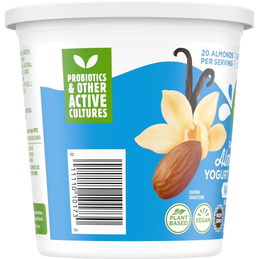 slide 4 of 5, Simple Truth Dairy-Free Vanilla Almond Milk Yogurt, 24 oz
