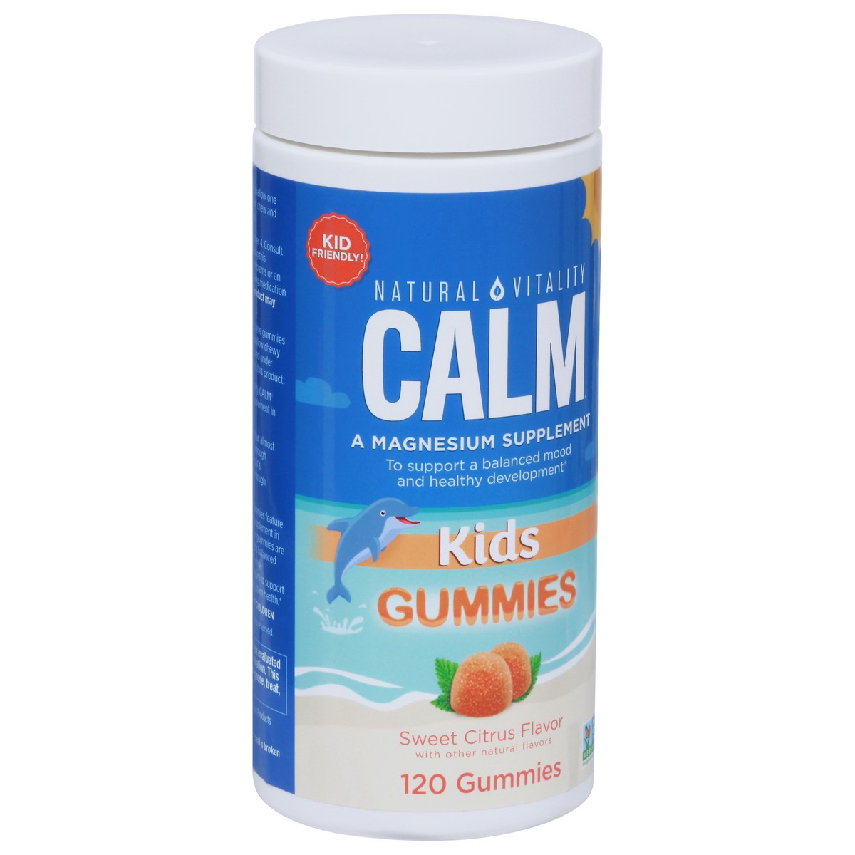slide 7 of 9, Calm Natural Vitality Kids Sweet Citrus Flavor Gummies 120 ea, 1 ct