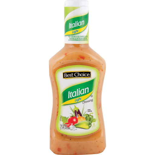 slide 1 of 1, Best Choice Light Italian Dressing, 16 oz