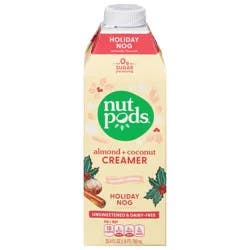 nutpods Special Edition Almond + Coconut Holiday Nog Creamer- 25.4 fl oz