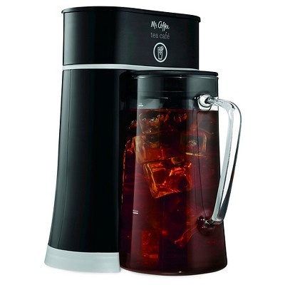 slide 1 of 7, Mr. Coffee Tea Cafe Iced Tea Maker - Black, 1 ct