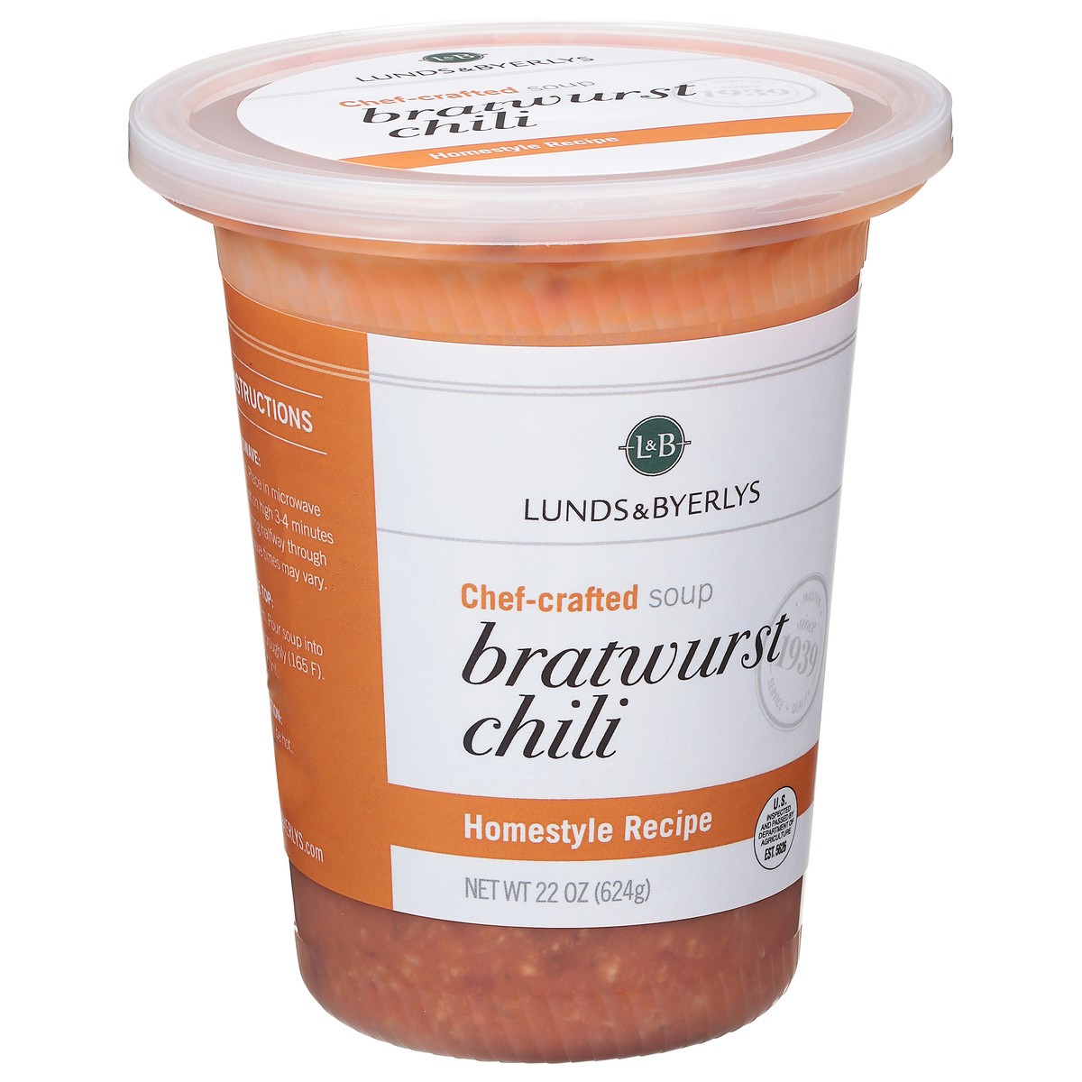 Lunds & Byerlys Bratwurst Chili Chef-Crafted Soup 22 Oz 22 Oz | Shipt