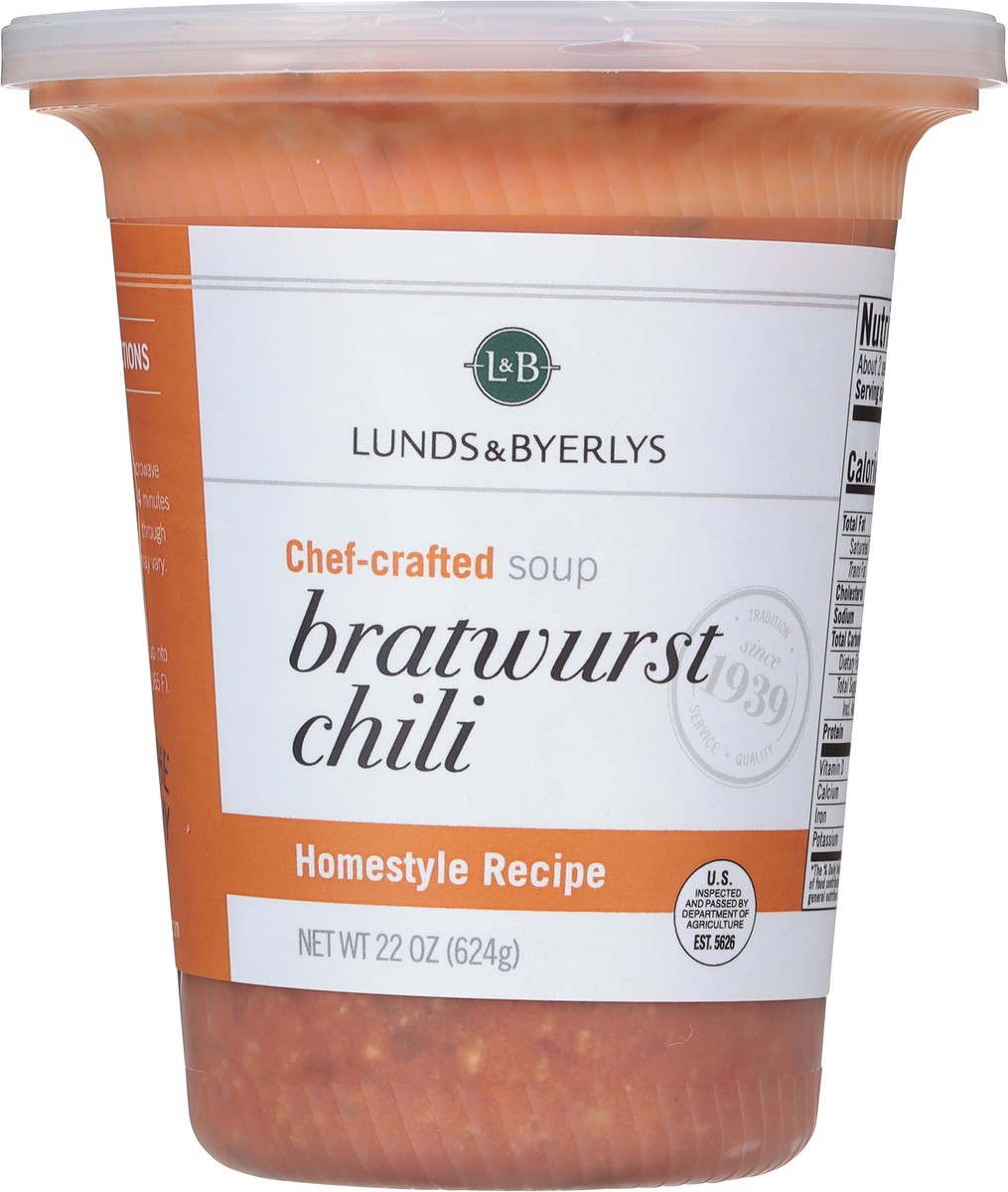 Lunds & Byerlys Bratwurst Chili Chef-Crafted Soup 22 Oz 22 Oz | Shipt