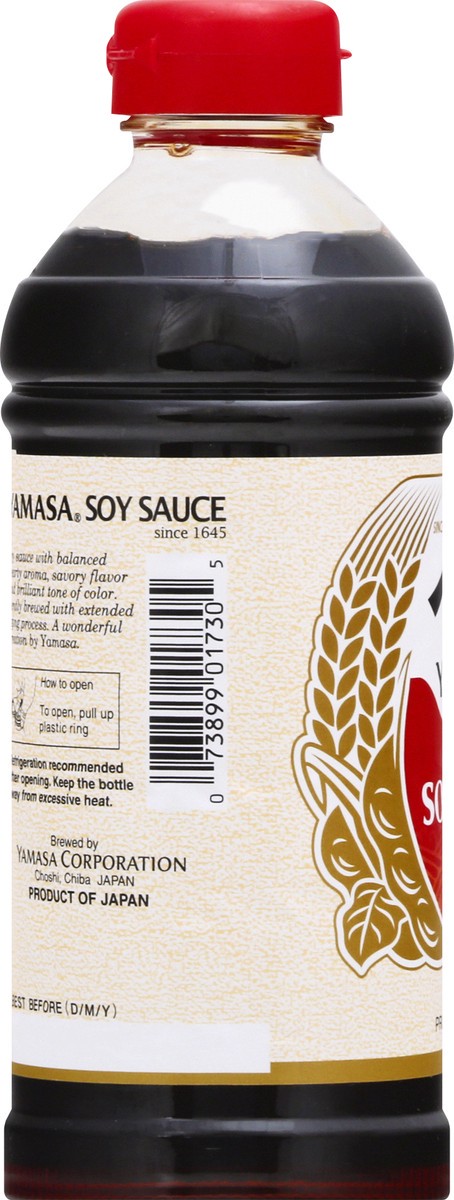 slide 7 of 10, Yamasa Soy Sauce (Bottle), 17 oz
