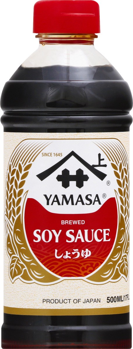 slide 9 of 10, Yamasa Soy Sauce (Bottle), 17 oz