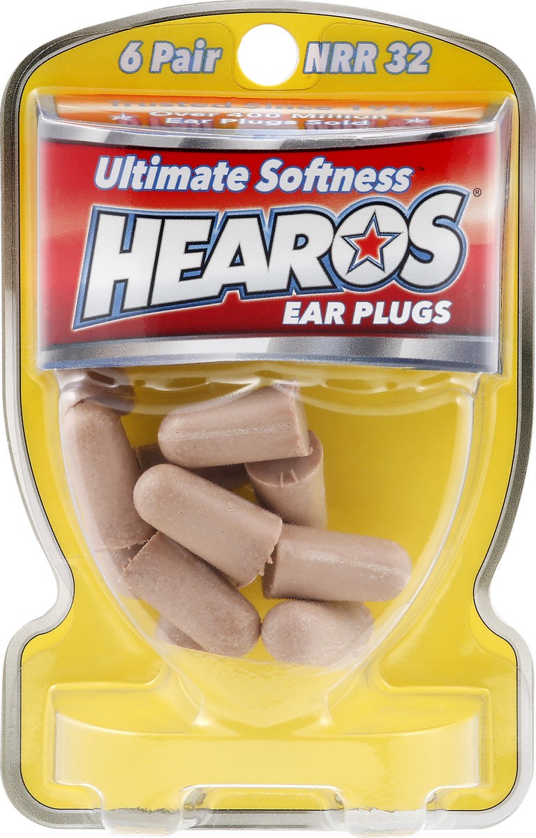 slide 5 of 6, HEAROS Ultimate Softness Series Ear Plugs, 12 ct