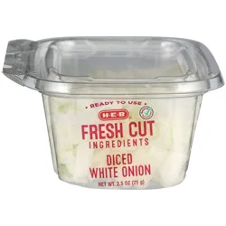 H-E-B Fresh Diced White Onion - Single Serve