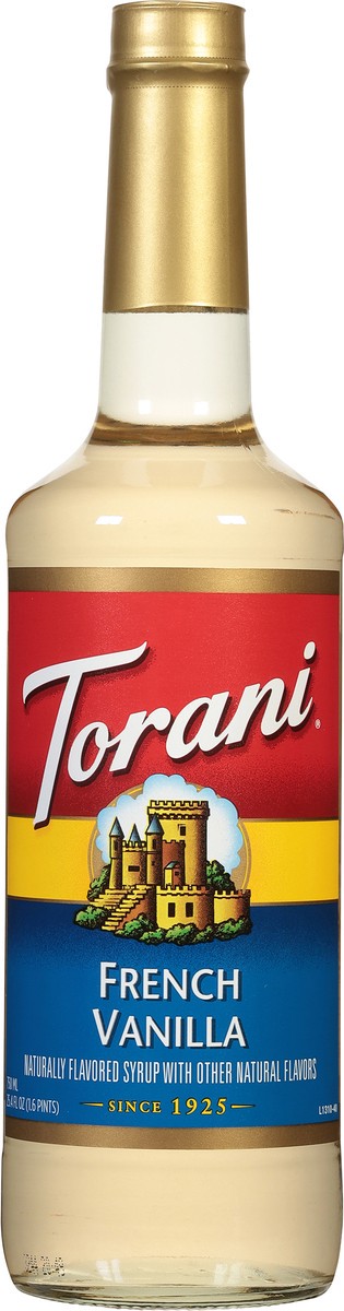 slide 7 of 14, Torani French Vanilla Syrup - 750 ml, 750 ml