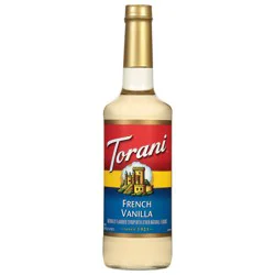 Torani French Vanilla Syrup - 750 ml
