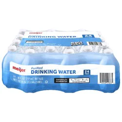 Meijer Purified Drinking Water Bottles 24-Pack, 8 oz