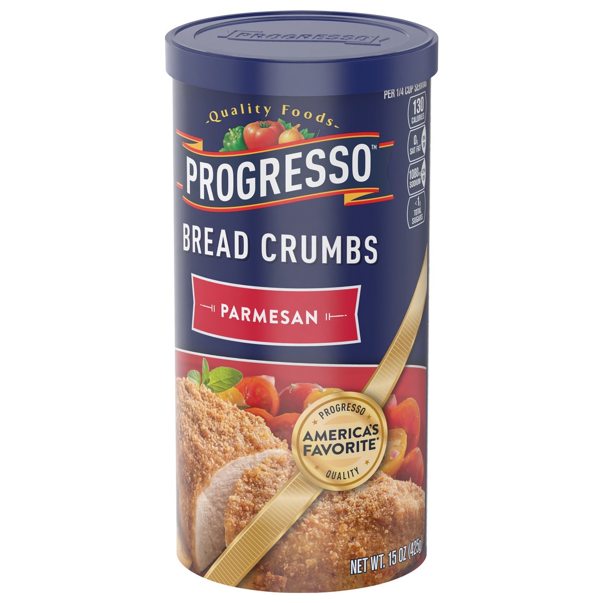 slide 2 of 13, Progresso Quality Foods Parmesan Breadcrumbs, 15 oz., 15 oz